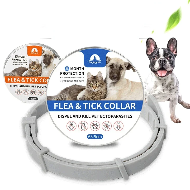 Pet Flea And Tick Collar For Dogs Cats Up Prevention Collar Anti-mosquito Insect Repellent Puppy Supplies Dogs Accessories