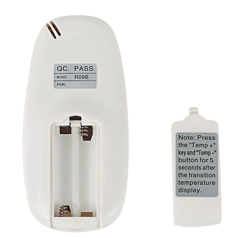 R09B รีโมทคอนโทรลสำหรับ Midea เครื่องปรับอากาศ KOMECO R09B/BGE R09B/BGCE รีโมทคอนโทรลภาษาอังกฤษอะไหล่อุปกรณ์เสริม