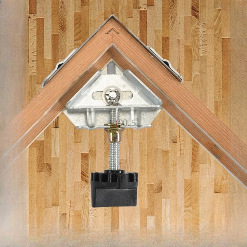 Movable Room Photo Frame Clamp Stainless Steel Right-angle Fixer Wood Cabinet Strong Clamping Woodworking Fixing Special Tool