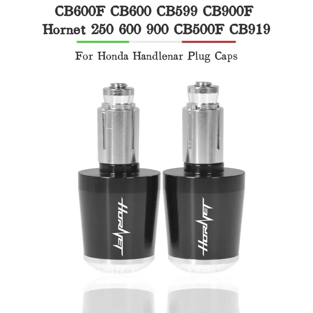 

22mm Motorcycle Handlebar Grips End Handle Bar Cap End Plug For Honda CB600F CB600 CB599 CB900F Hornet 250 600 900 CB500F CB919