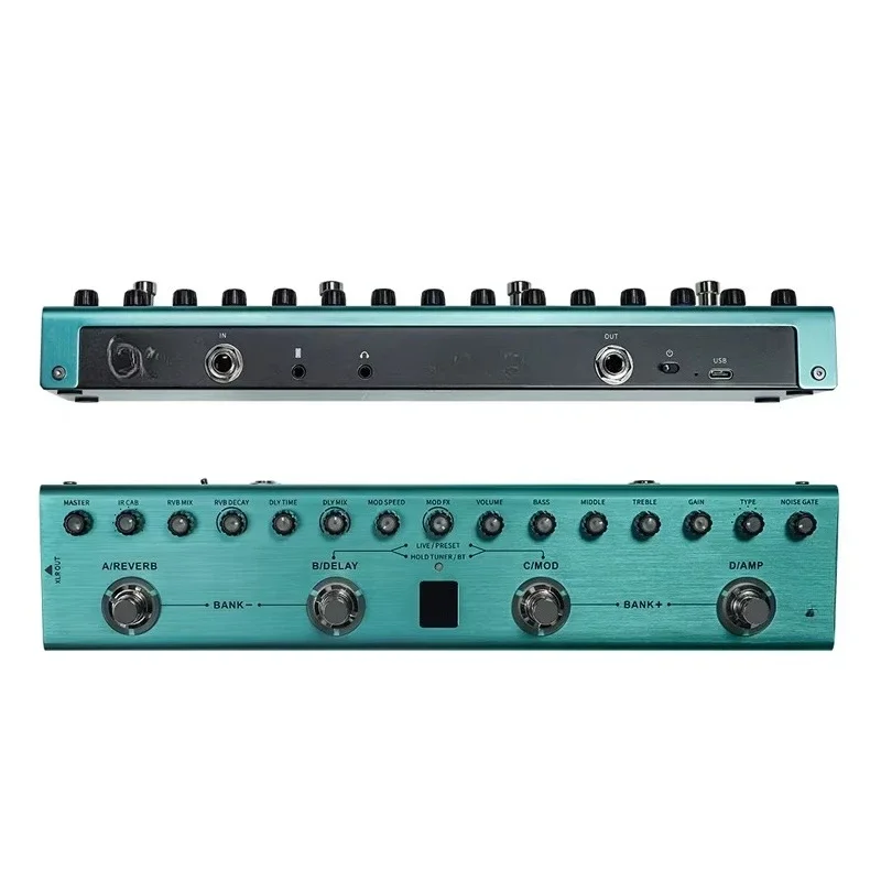 Hot Sale Noise Reduction Multifunctional Electric Guitar Effect Pedal with Delayed Reverb