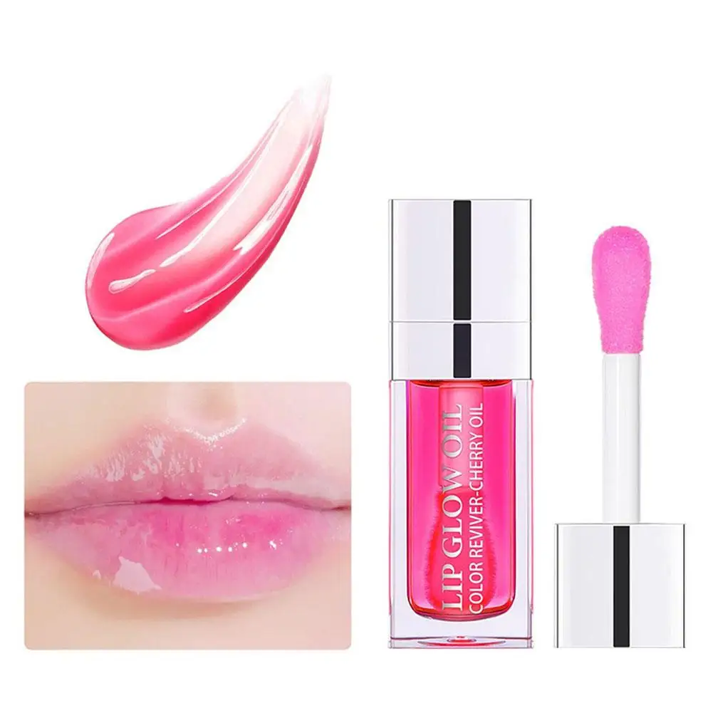 6ml Lip Oil Hydrating Plumping Lip Coat For Lipstick Lipgloss Tinted Lips Glow Waterproof Lip Balm Cosmetics 2023 R7P4