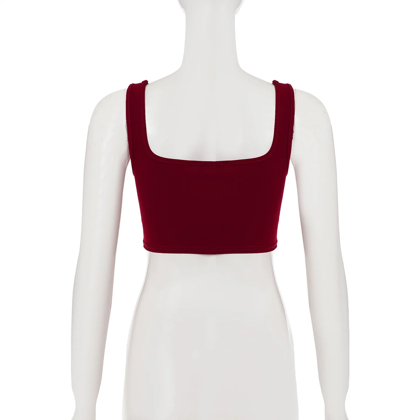 レディース Y2K PUレザー 2ピースセット パンクスタイル スクエアネック バックレス クロップド タンクトップ + ベルト付き ショートパンツ ファッション クラブウェア スーツ