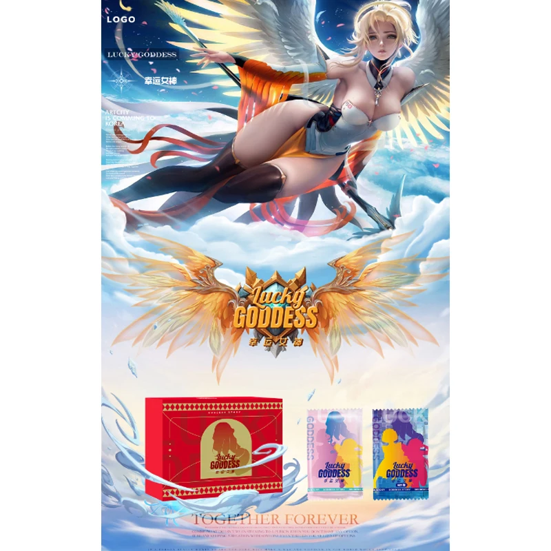 2023 Newest Goddess Story Lucky Goddess Card  Games Girl Party Swimsuit Bikini Feast Booster Box Doujin Toys And Hobbies Gift