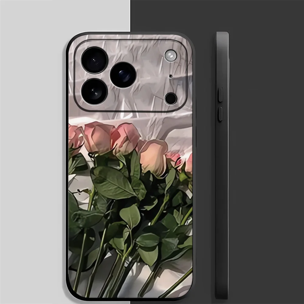 

Flower Phone Case for iPhone17Pro Max/17Pro/17/16/16Pro/15/14/13/12/11/Pro/Plus Fashion Friend Gift Aesthetic Phone Case