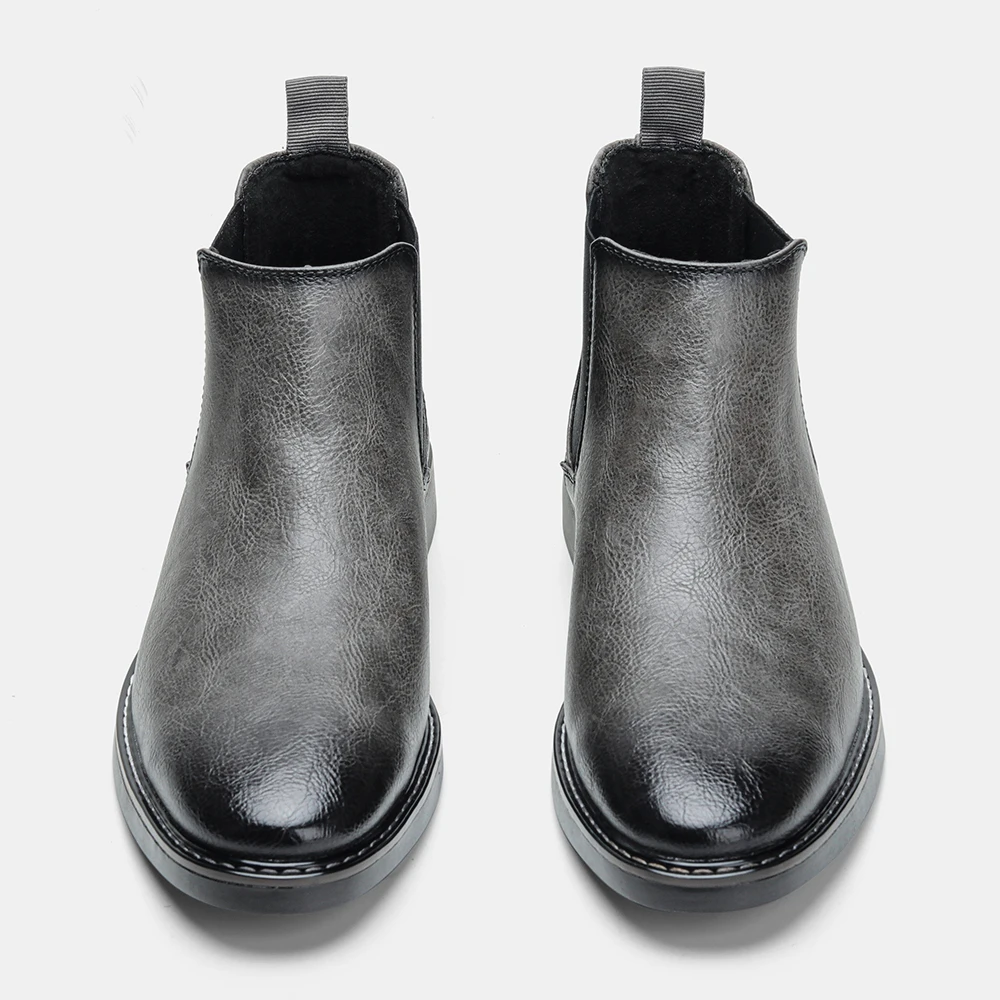40~46 Men Chelsea Boots Brand Retro Comfortable 2024 Fashion Men Boots #KD5241