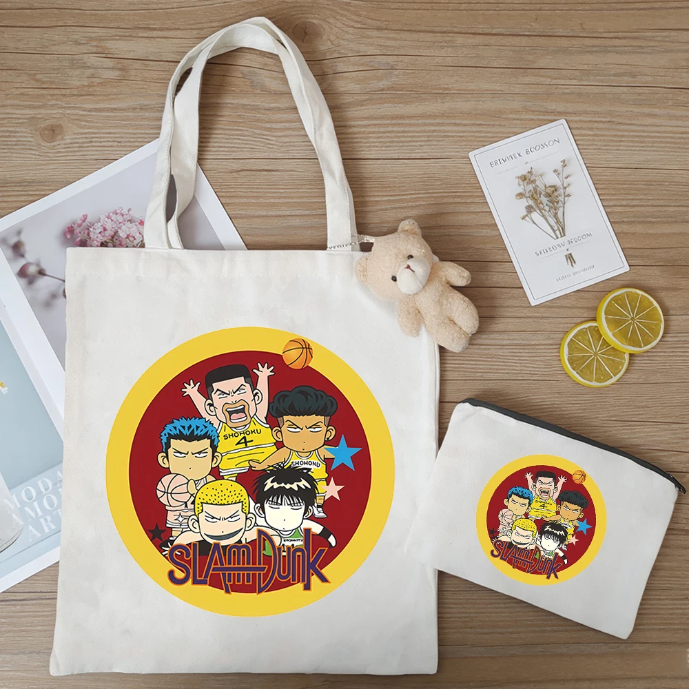 

Набор из 3 предметов: аниме-фигурки Рукава Каэде и Харуко Акаги, холщовая сумка большой вместимости, мультяшная сумка через плечо Мияги Рьёта, подарок