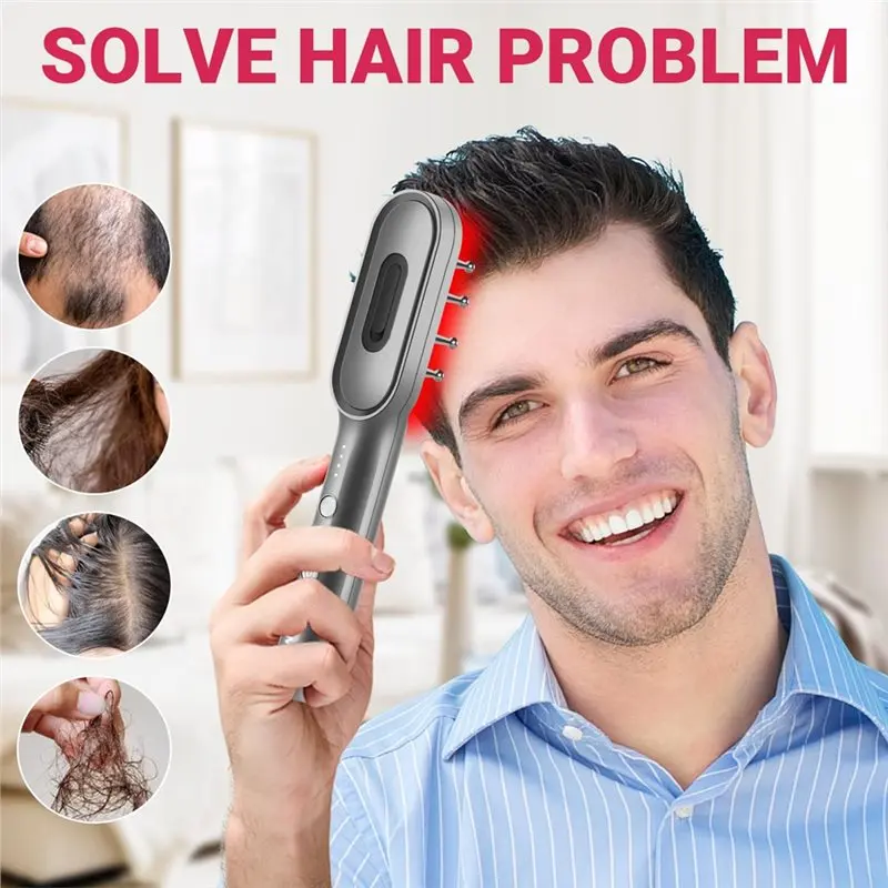 [NEW!A65Z】 Hairline Care Comb, Hair-Strengthening Comb, Scalp Treatment Device, Hair Care Comb, KD3806-The Ultimate Tool