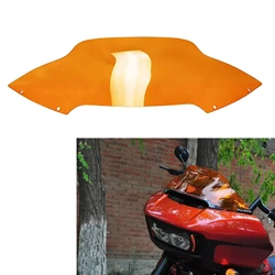 Motorcycle 7 inch Front Windshield Windscreen Deflector Cover Plate For Harley Davidson Road Glide FLTRX CVO 2015-2023