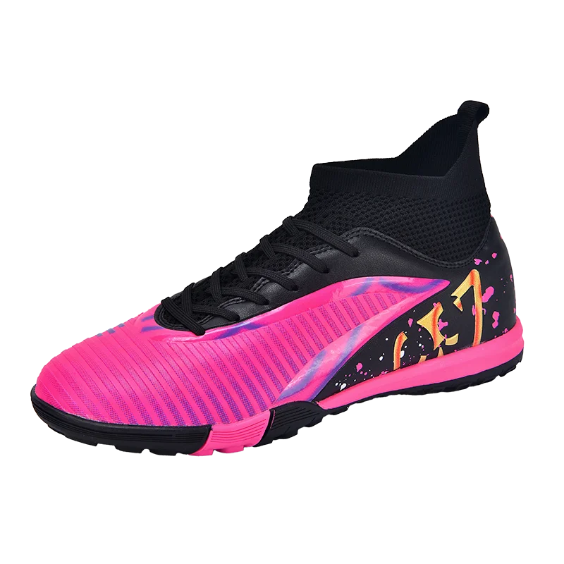 

Original Men Soccer Shoes Professional TF/FG Football Shoes Grass Indoor Training Unisex Non-Slip Football Field Boots