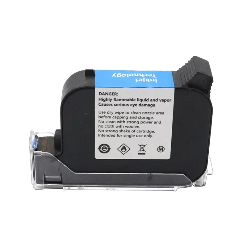 JS10 JS10M Eco Solvent Ink Cartridge Thermal Handheld Printer Ink Cartridge For 600DPI Portable Expiry Date 12.7mm Inkjet Coder