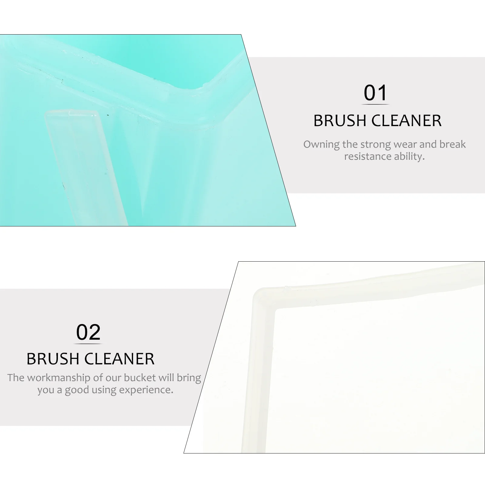 Farbe Waschmaschine Wiederverwendbare Wasser Eimer Für Künstler Kompakte Pinsel Reiniger Griff Tragbare Aquarell Palette Haushalts Pinsel