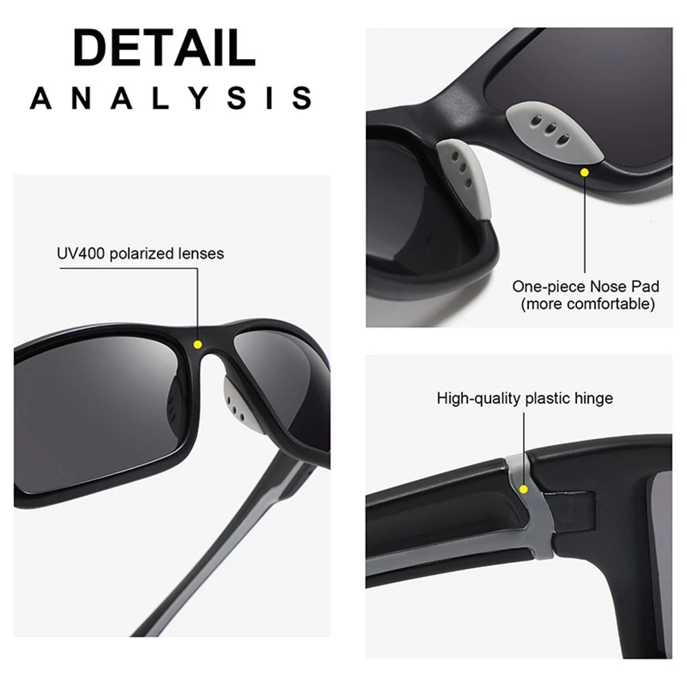 ShinyCoCo Luxury Brand European American Outdoor Fishing Sun Protection Sports Sunglasses Cycling Polarized Sunglasses