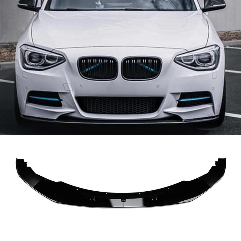 

Front Bumper Lip Spoiler Splitter For BMW 1 Series F20 F21 120i M-Sport 2012-2014 Diffuser Body kits