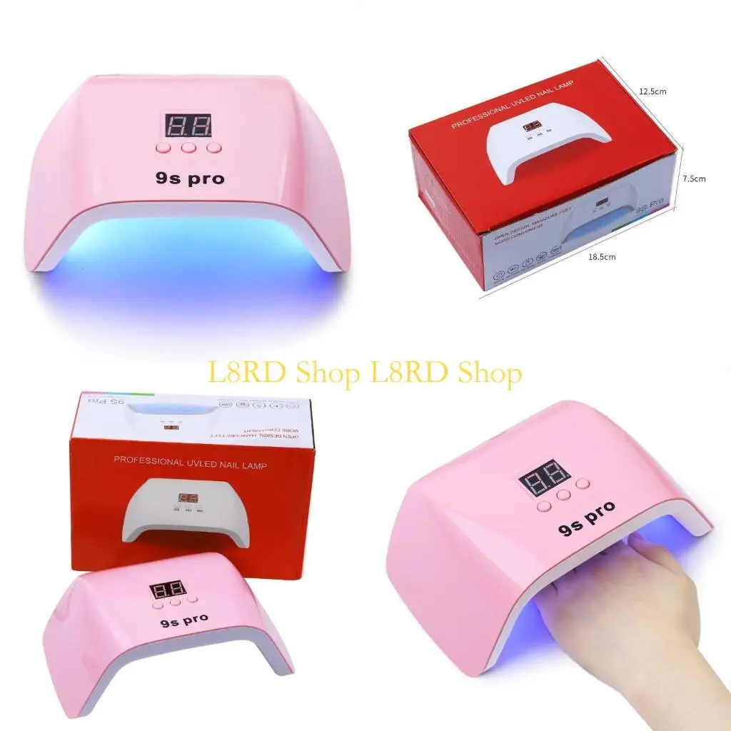 

L8RD 120w Polish Led Dryer UV Led Lamp with LCD Display Professional Led Lamp 9s