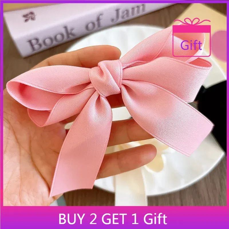 Элегантная-тканевая-заколка-для-волос-с-бантом-новинка-2023-года-корейская-лента-ins-декор-для-хвоста-студенческие-нескользящие-милые-универсальные-повседневные-волосы