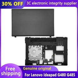 Neue Laptop Fall für Lenovo Ideapad G480 G485 LCD Zurück Abdeckung Bottom Fall Top Unter Gehäuse Notebook Hinten Deckel Repacement schwarz