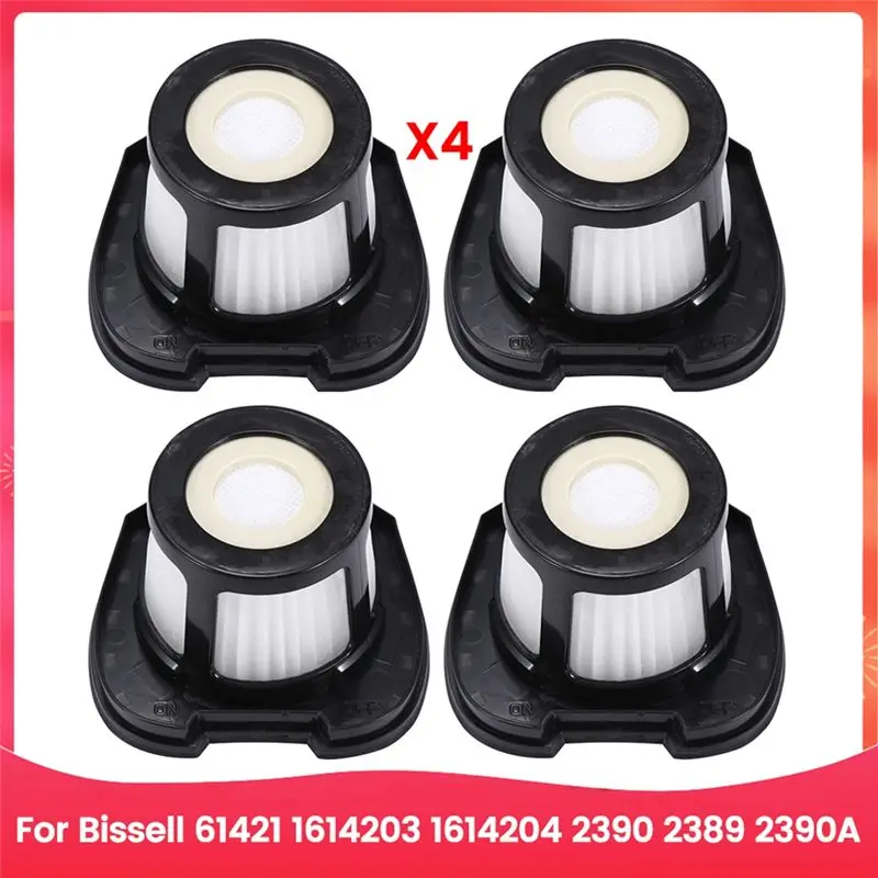 AB33-4PCS Vacuum Cleaner Filter Accessory For Bissell 61421 1614203 1614204 2390 2389 2390A Vacuum Cleaner Replacement Parts