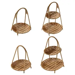 Fruit Plate Storage Tray Dried Fruit Organizer Cosmetics Storage Display Rack Jewelry Trinket Tray Kitchen Organizer for Party