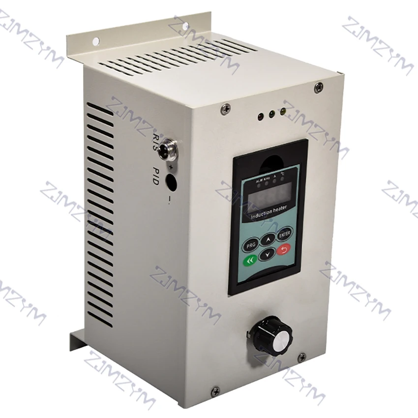 2500W Kit riscaldatore a induzione elettromagnetica Controller Macchina di riscaldamento a induzione ad alta frequenza per estrusione di plastica 220V