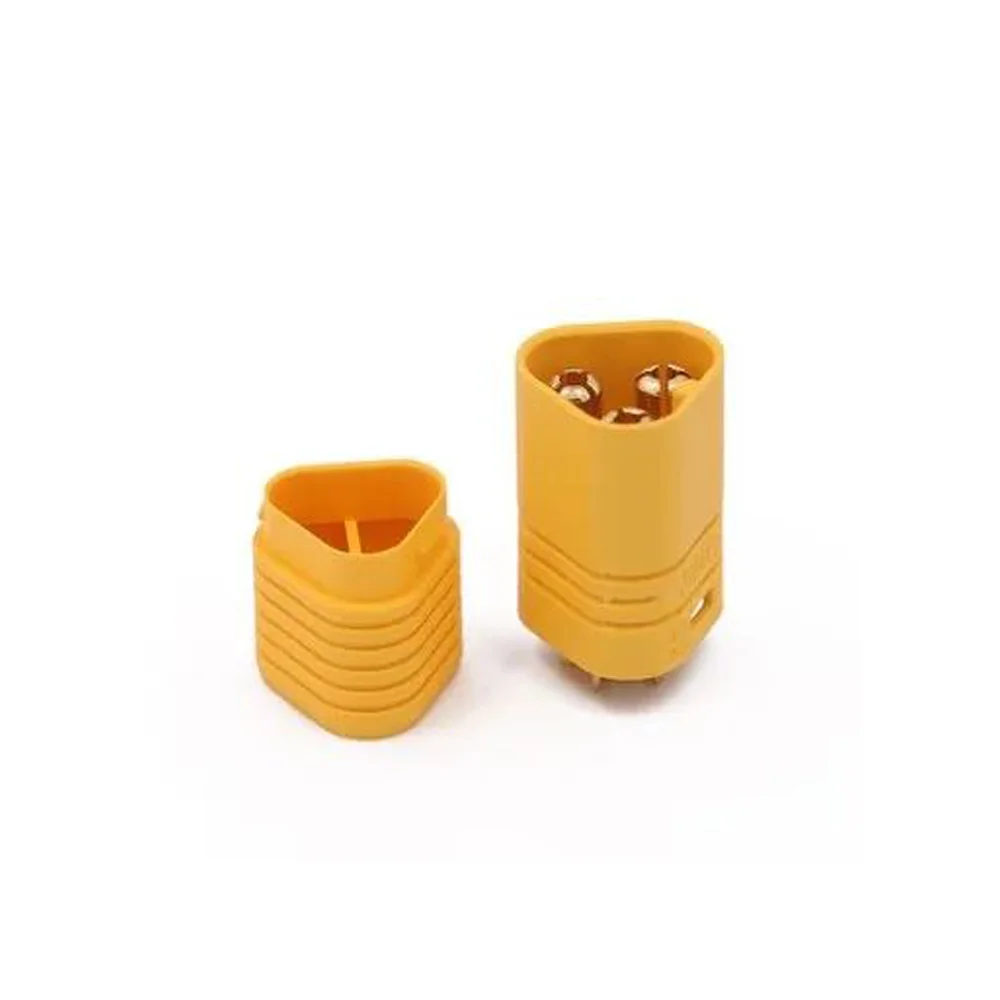 Aerops Original AMASS MT30 2mm 3 pole Bullet Connector Plug Set For RC ESC to Brushless Motor to Brushless Pump