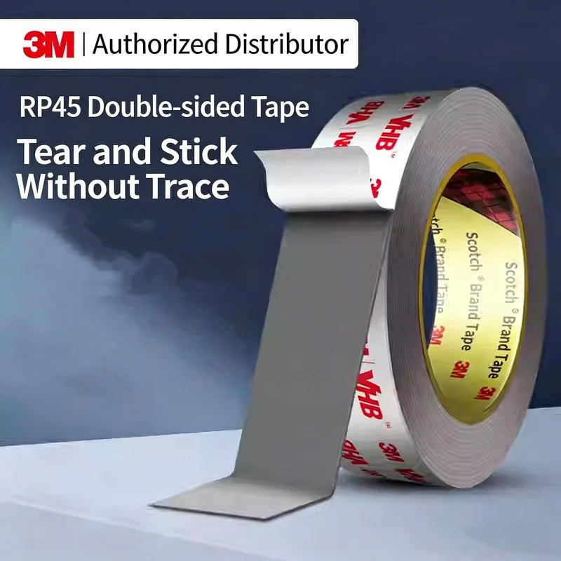 3M RP45 Strong Double Sided Tape Adhesive High Viscosity Waterproof Car Special Tape Traceless Etc Ornaments Fixed VHB Foam Tape
