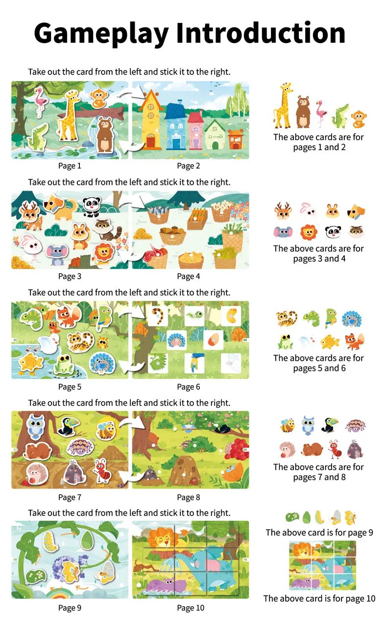 Montessori Baby Beschäftigt Buch Mein Erstes Ruhiges Buch Paste Frühes Lernen Bildung Spielzeug Kinder Passende Spiel Spielzeug für Kinder 1 2 3 jahre – Detail 13
