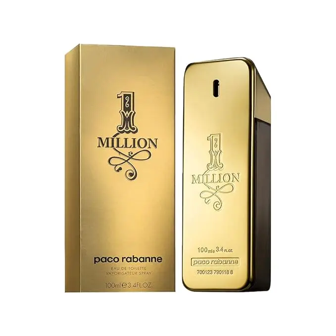 1 Million von Paco Rabanne für Herren Eau de Toilette TESTER 3,4 fl oz 3,4 fl oz