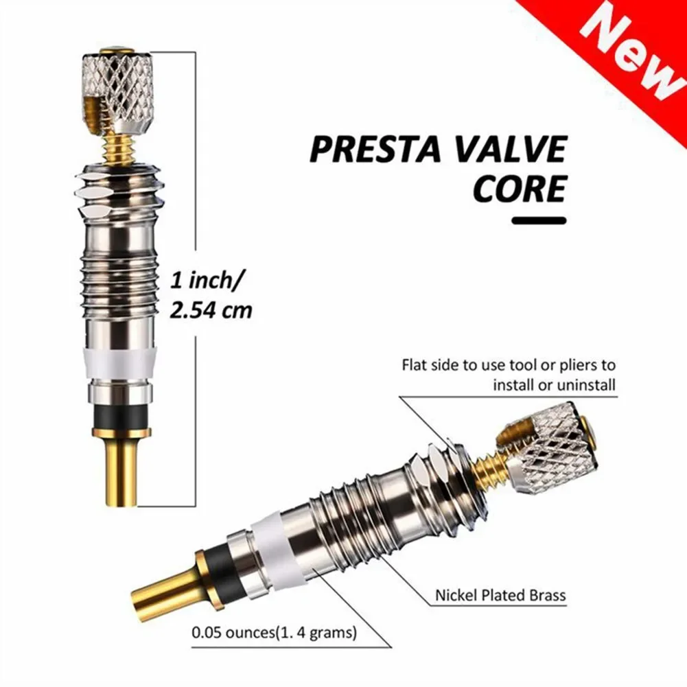 Best Tyre Valve Core Air Pump Bike Tire Detachable Silver French Presta 2021 New High Quality Hot Sale On Sale