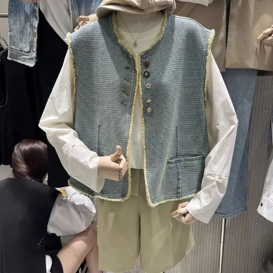 

Vests Waistcoats Thin Womens Vest Zip Up Y2K Winter Down Regular Quilted Stand Collar Windproof Thickened Training Performance