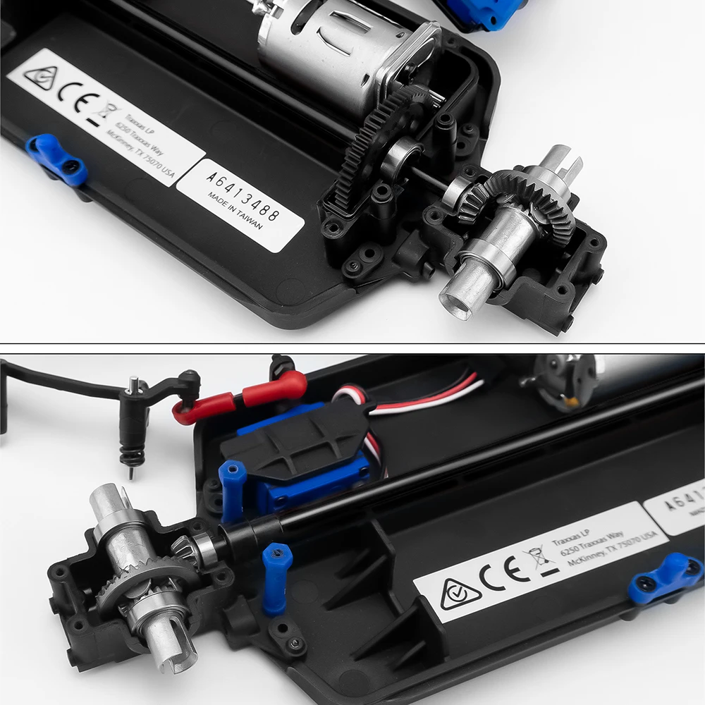 YEAHRUN عمود المحرك الرئيسي للمركز المعدني لـ Traxxas Latrax Desert Prerunner 1/18 RC ملحقات أجزاء ترقية السيارة
