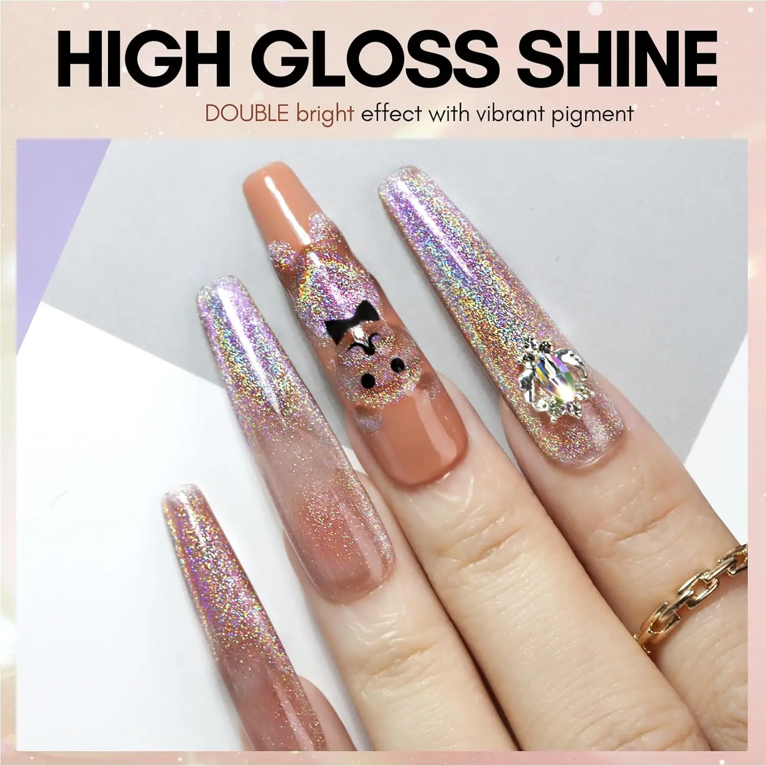 9D Cat Eye Gel Nail Polish 10ML Classic Colors Chameleon Magic Galaxy Effect Soak off Nail Art - Valentine's Day Gel Polish Gift