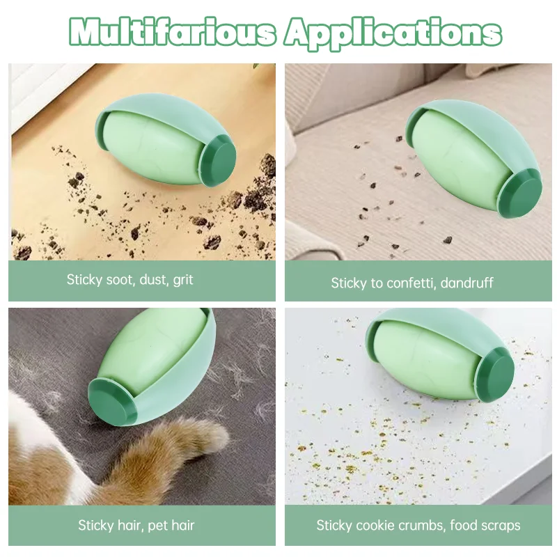 Washable Lint Remover Reusable Portable Roller for Clothes Pet Hair Remover Dust Removal Multifunctional Eliminator Brush