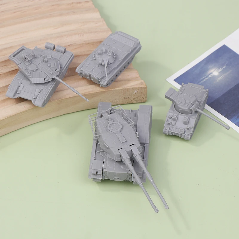 1/144 Scale South African Wheeled Tank Rooikat MODEL KIT AHS Krab 155mm Howitzer AMX-13 Light Tanks Scene Accessories