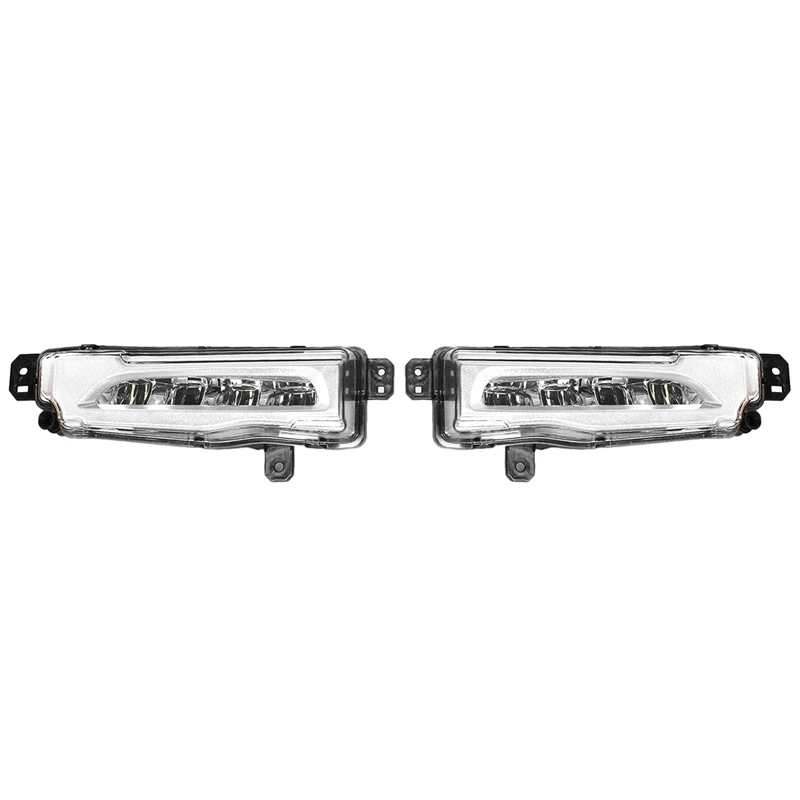 

Front Left Right Car Fog Lamp For BMW X5 G05 X6 G06 2018-2020 Auto Bumper Fog Light LED DRL Daytime Running Light