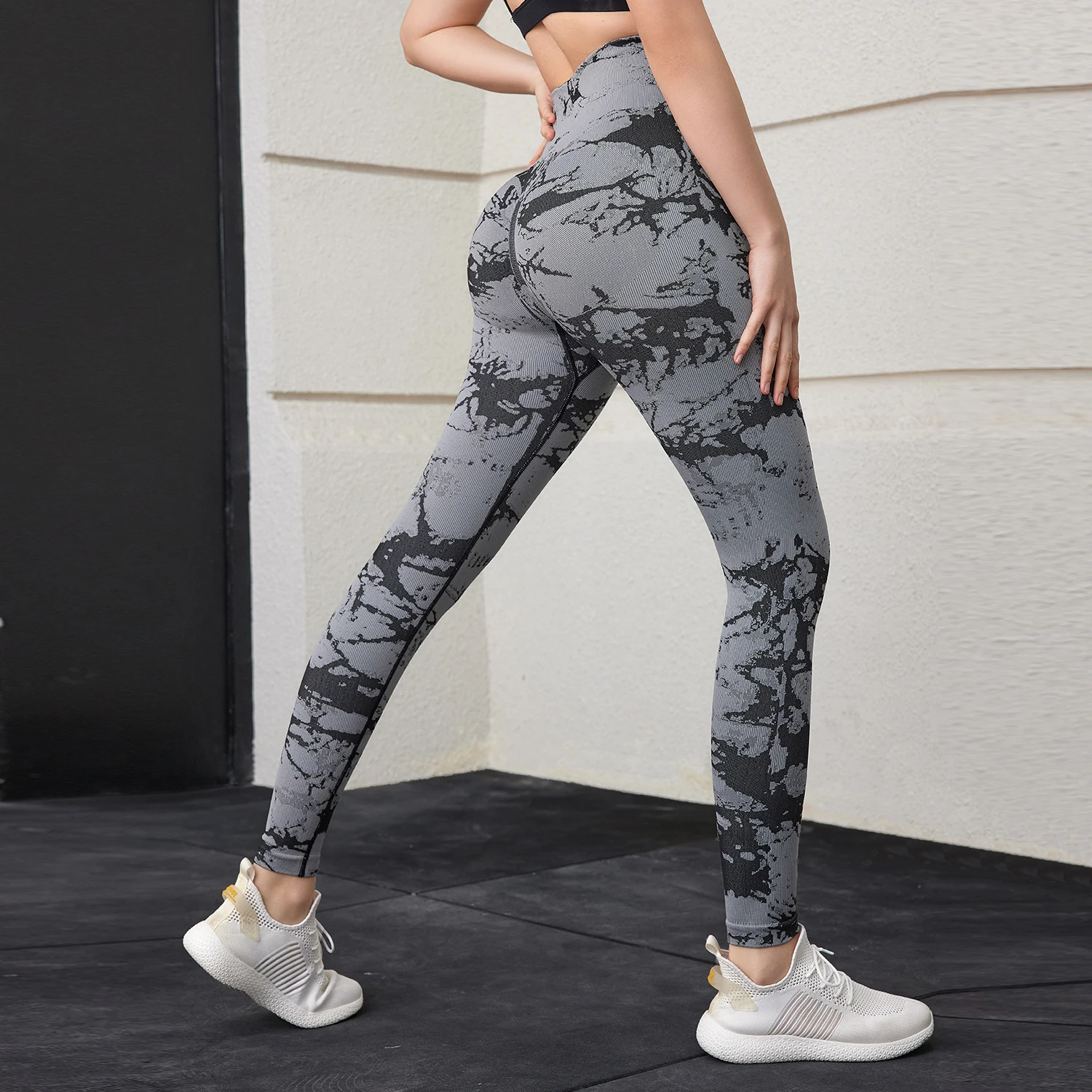 

Women Tie-Dye Seamless Sexy Yoga Pants Sport Leggings High Waist Push Up Woman Tights Fitness Workout Leggins Gym Clothing