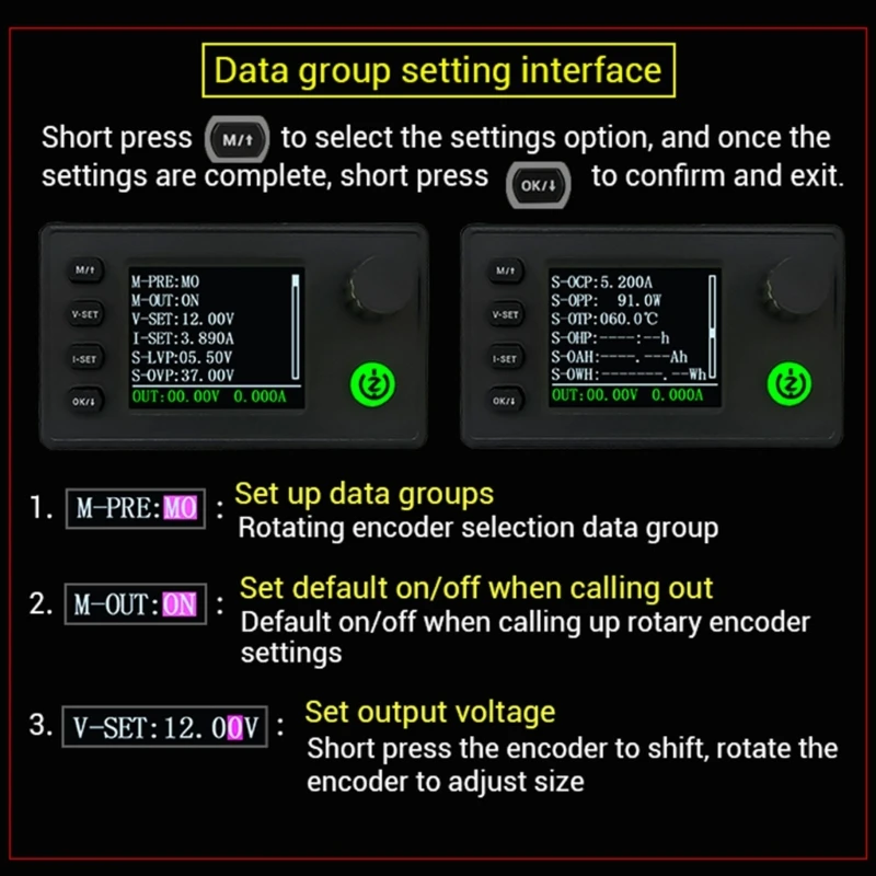 Adjust Direct Current Regulated Power Supply Constant Voltages And Constant 5A/90W Step-down Module