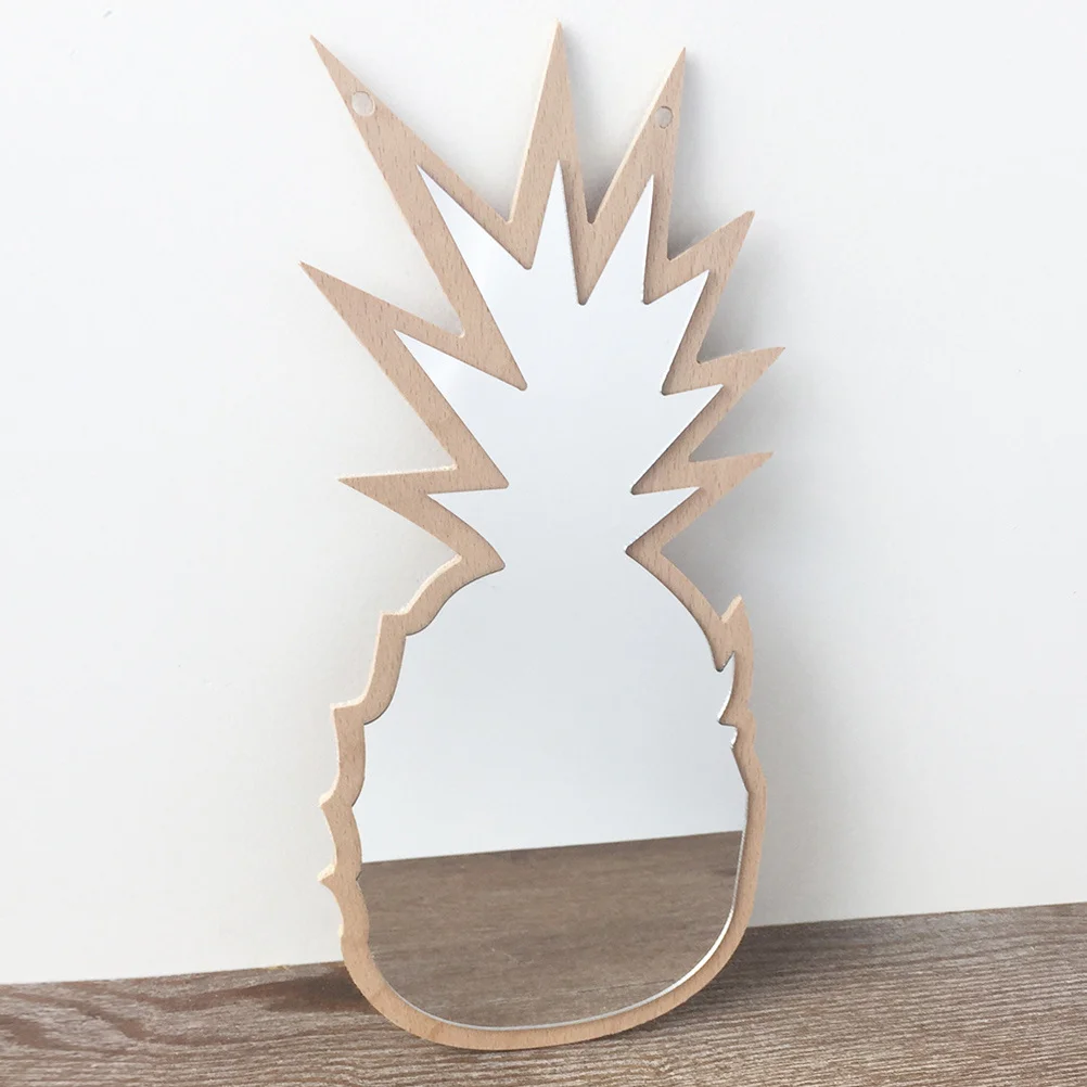 

1Pcs Pineapple Acrylic Mirror Wall Sticker Creative Wall Decoration No Harm Health Easy Paste Sticker Decor