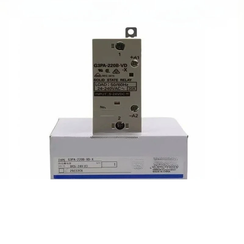 G3PA‑210B‑VD‑X G3PA‑220B‑VD‑X‑240B‑VD DC5‑24V Solid‑State Relay SSR Industrial Switching Module