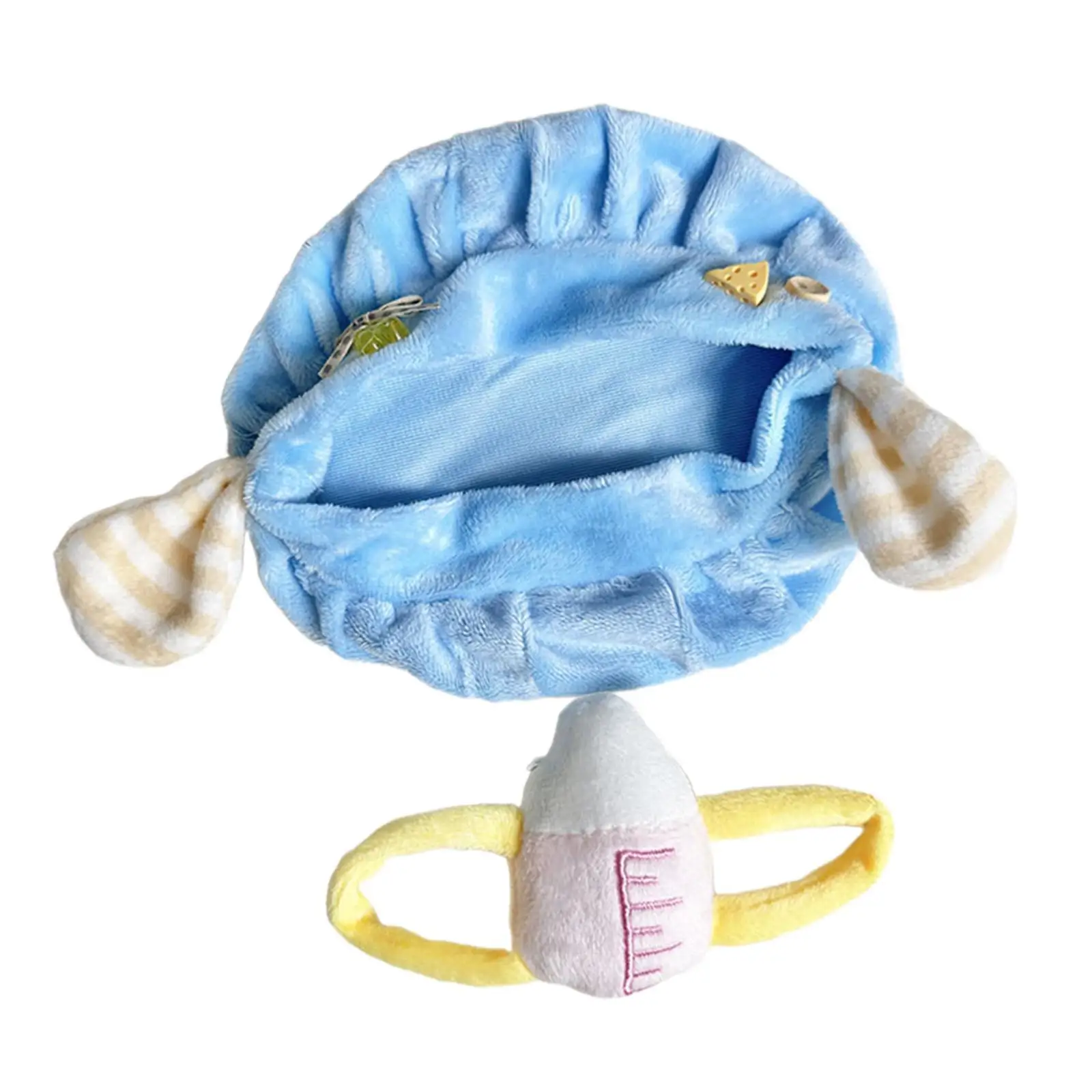 

Doll Hat Educational Toy Cute Soft Mini Hat for 20cm Pendant Doll New Year Gifts Children's Gifts Christmas Gifts Birthday Gifts