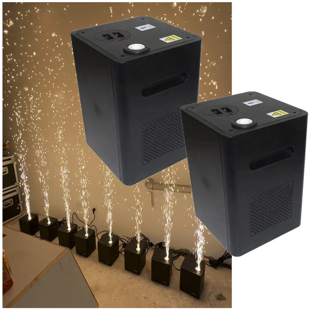 

disco light cold sparklers 400w dmx remote cold fireworks sparkular machine 2pcs/lot