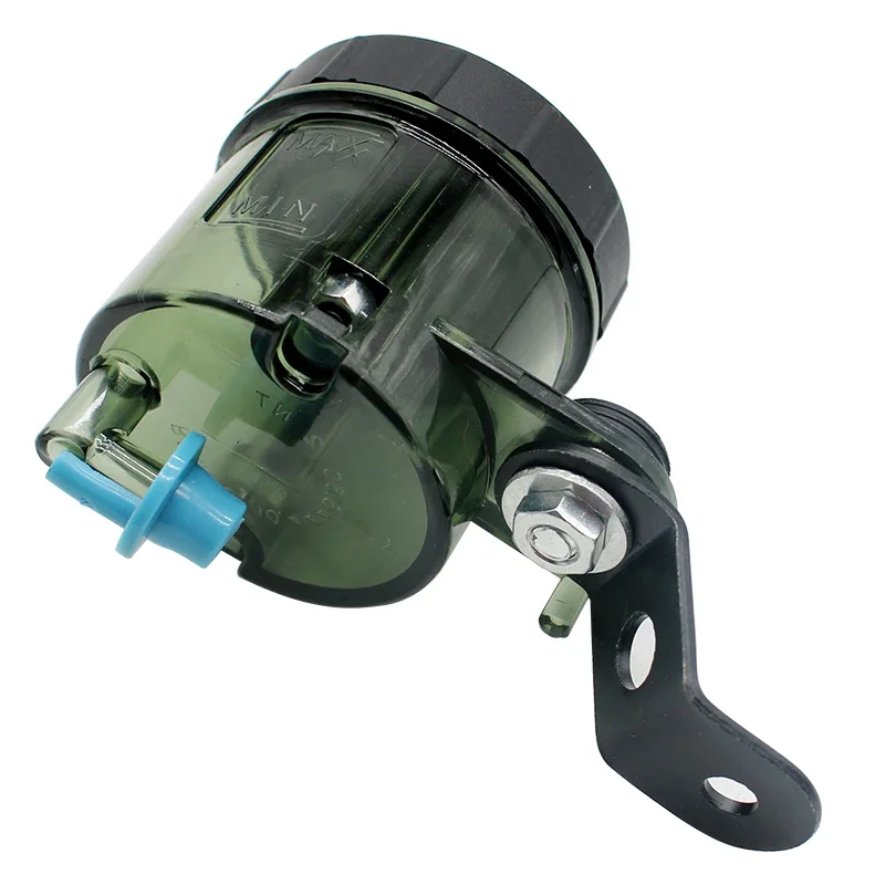 Universal Motorcycle Lever Brake Oil Tank Front Brake Clutch Fluid Bottle Master Cylinder Oil Reservoir Tank Cup With Holder image 2