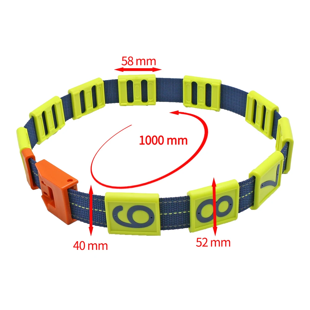 1 Pc Reflective Cow Adjustable Neck Strap Collar Rugged Durable With Number Tag Neckband Farm Animal Cattle Marking