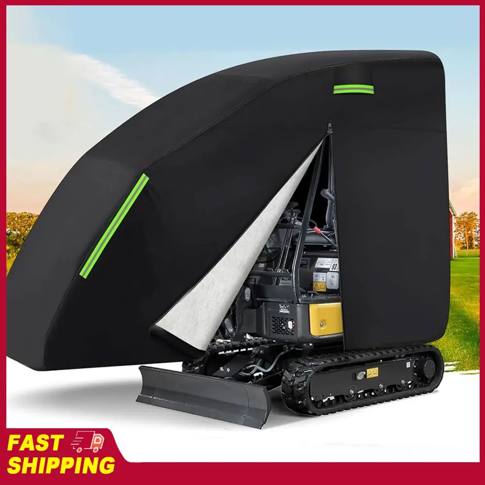 

Чехол для экскаватора 140x45x75 дюймов, подходит для Bobcat E20, 1760-3530 фунтов, водонепроницаемый, ткань Оксфорд 210D, на молнии, внешние аксессуары