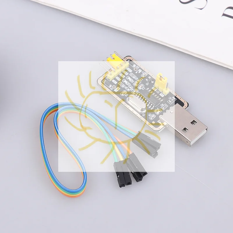 CH340G Serial Port Modules USB To TTL Converter UART Module CH340 3.3V 5V Nine Brush Plate For Arduino Diy Kit