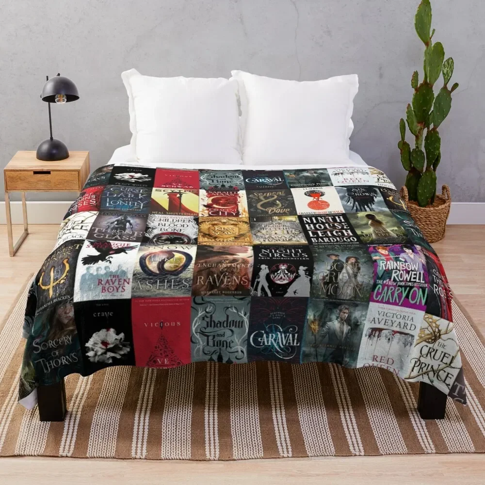 

YA young adult fantasy books blanket Throw Blanket Weighted Bed Fashionable Blankets