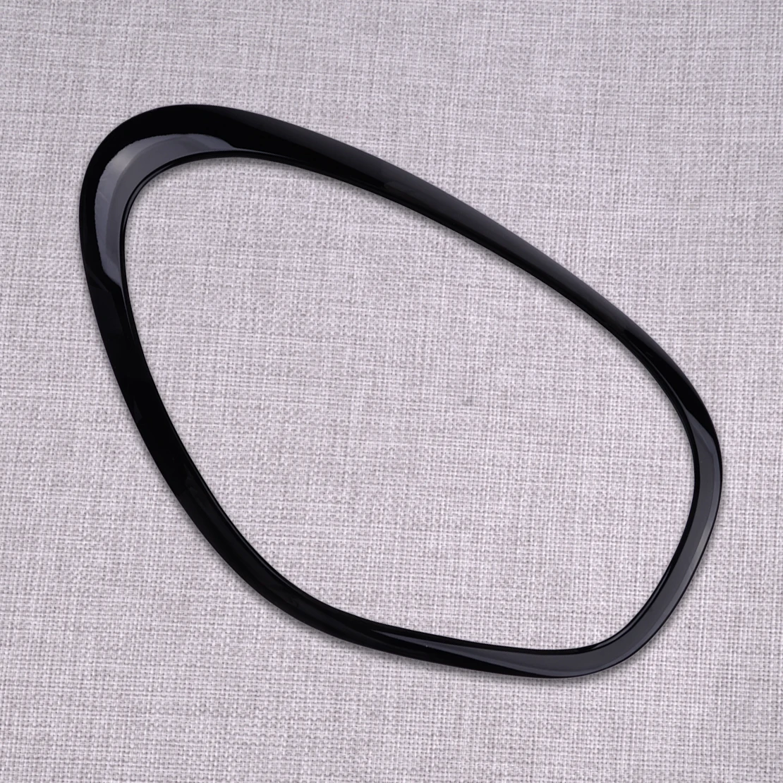 

Car Right Headlight Cover Ring Trim Bezel 51139801574 Fit for MINI Cooper R60 Countryman 2011-2016 Glossy Black Plastic