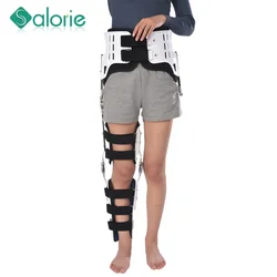 Hip Knee Ankle Foot Orthosis Fixed Brace Orthopedic Support Hip Thigh Femoral Fracture Lower Limb Paralysis Leg Rehabilitation