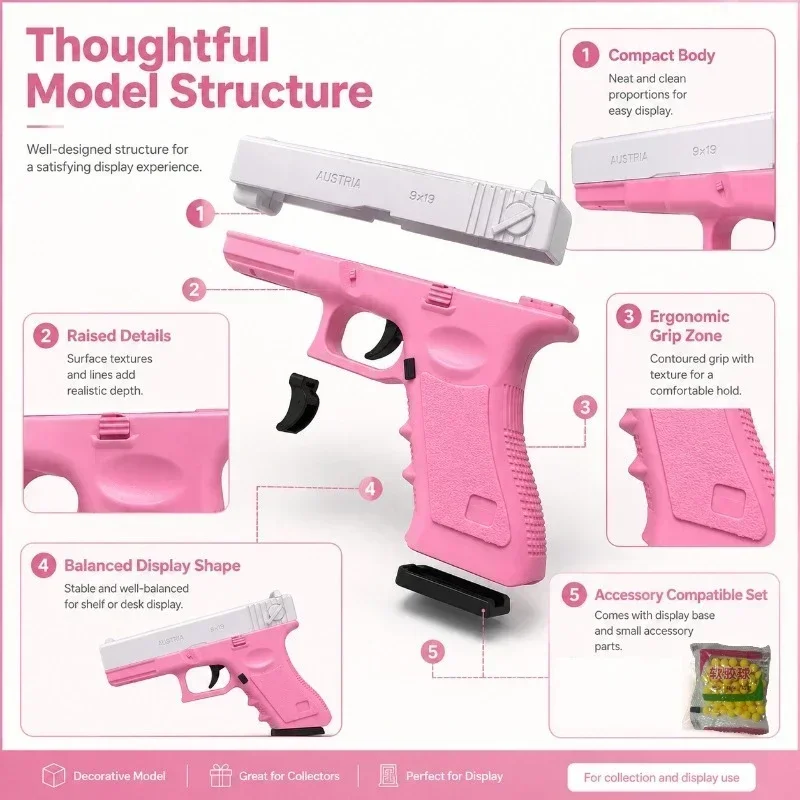 Réplique rose, détail