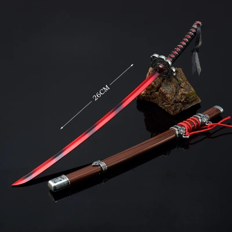 Sekiro – 26cm/10.24 pouces: Shadows Die Twice, périphériques de jeu, modèle d'armes Katana, affichage de bureau, Collection d'ornements, cadeau pour garçons